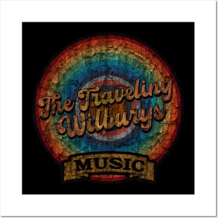 The Traveling Wilburys //Design On tshirt for to all supporters Posters and Art